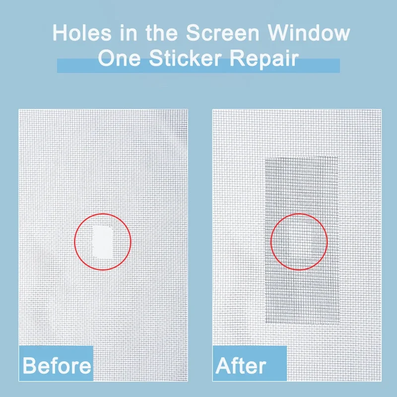 NEW Anti-mosquito Mesh Window Net Screen Repair Tape Repair Broken Hole Window Waterproof Patch Net Self-adhesive Mesh Tape Tool