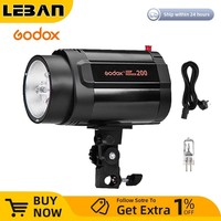 Godox 200W Mini Portable Monolight Photography Photo Studio Strobe Flash Light Head (Mini Studio Flash)