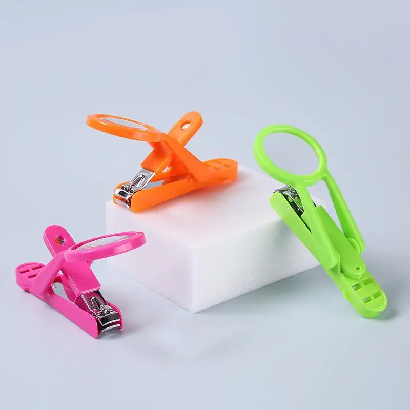 Creative Magnifying Glass Nail Clippers Anti Splash Nail Clippers Individually Fitted Nail Clippers