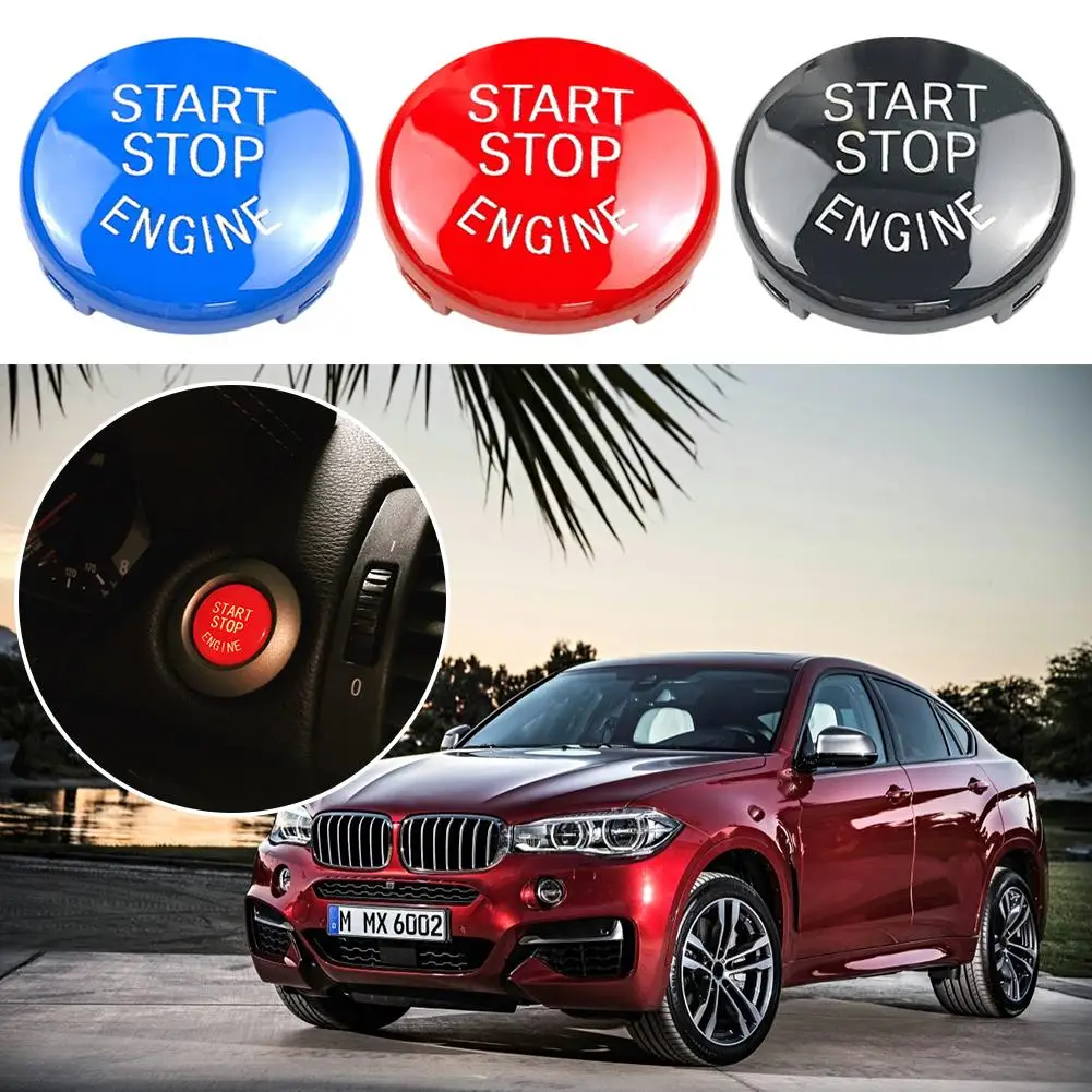 Fit for BMW New and old models E901234567 series X1345M345F30 Car Engine Start Button Replace Cover Accessories car Decor N7E1