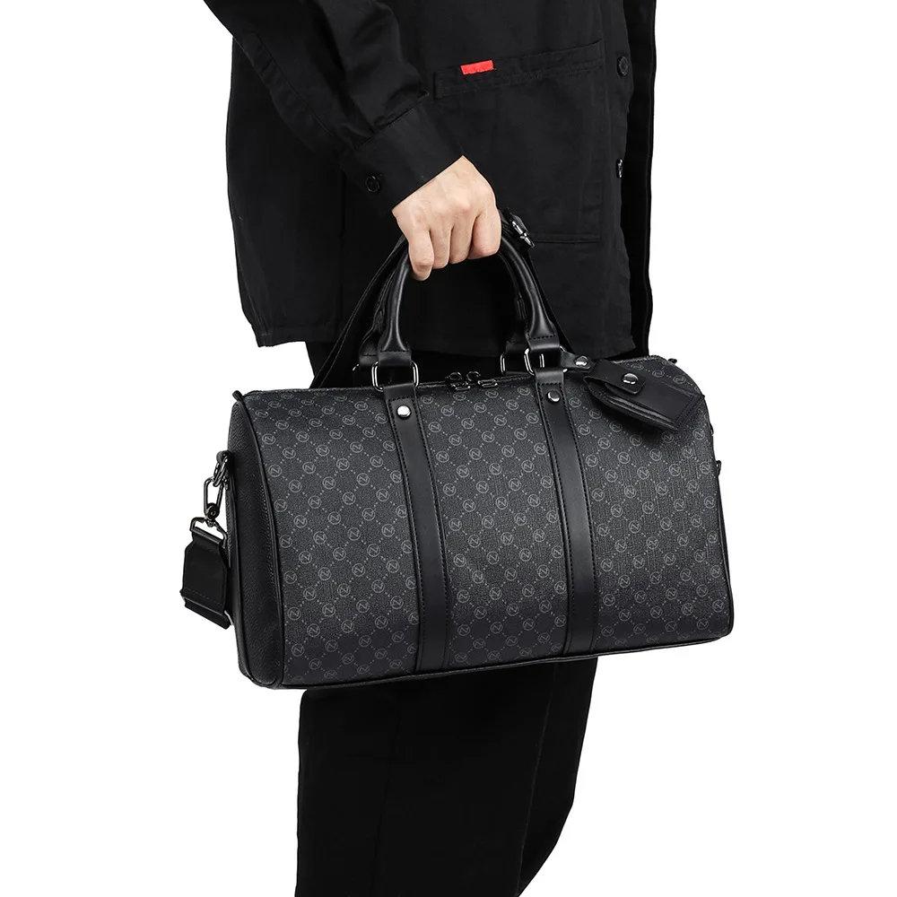 Modische Karierte Umhängetaschen für Herren Luxusmarken-Design Schultertasche Handtaschen Herren Umhängetasche Große Kapazität Handtasche Unisex – Detail 4