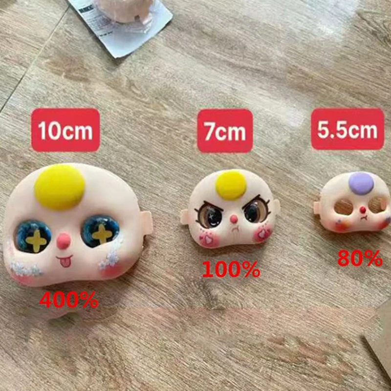 1Set Doll DIY Accessories 5.5cm/10cm Replacement Face Hand Foot Kit For Baby Three Toy Random Style