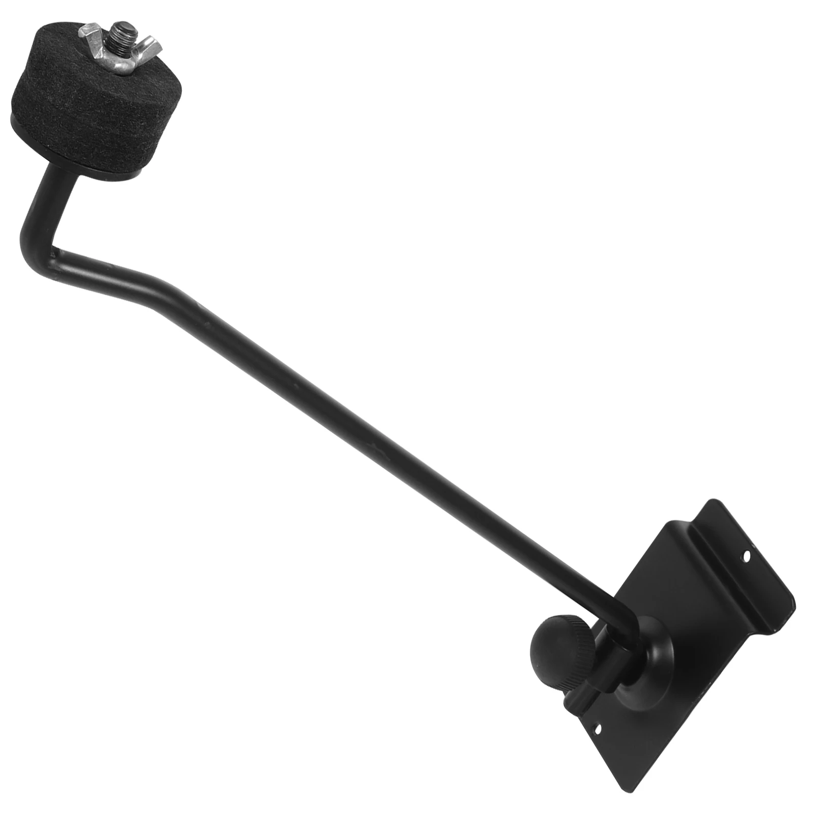 

Slot Plate Cymbal Holder Wall Mount Black Display Durable Metal Slatwall Hanger Easy Install Drum Parts Tambourines Cymbal Boom