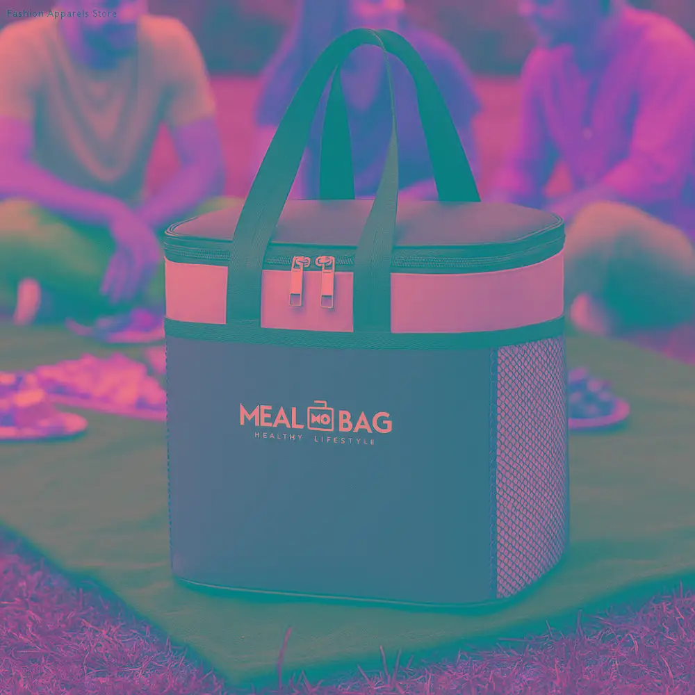 

Portable Lunch Insulation Bag Wear-resistant Aluminum Foil Heat Preservation Bag Large Capacity Oxford Cloth Insulated Food Bag