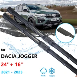 For Dacia Jogger 2021 2022 2023 Hybrid Front Wiper Blades Windshield Windscreen Window Brushes Washer Cleaning Car Accessories