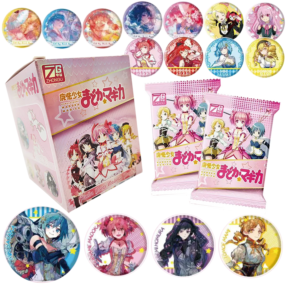 

Японская волшебная девушка, аниме, изысканное мастерство, круглый значок, любимый детский милый и милый главный герой, креативная брошь, подарок