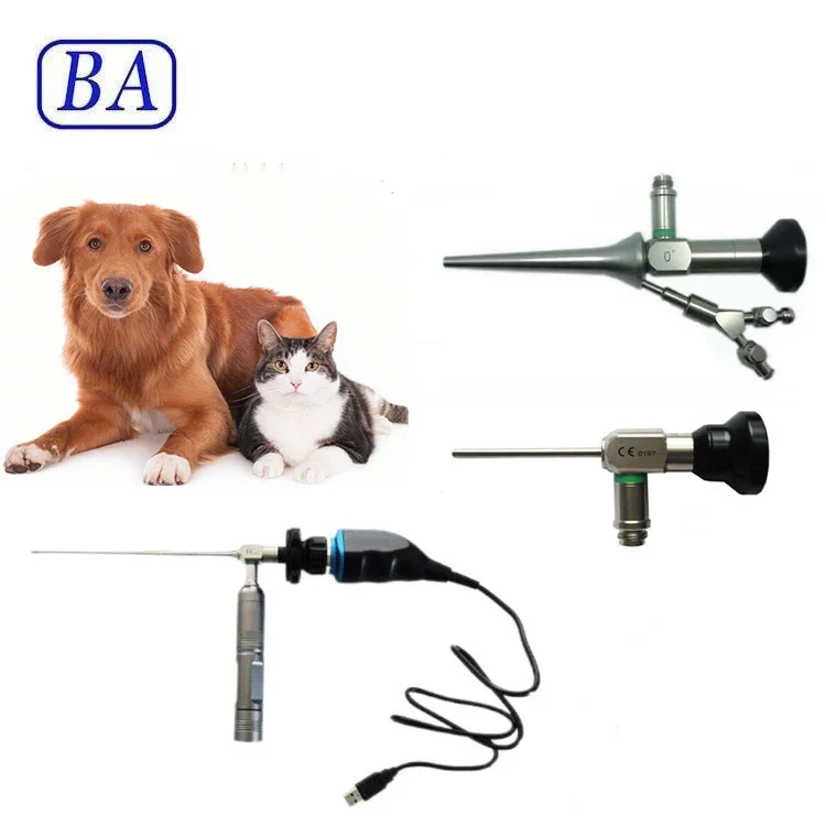

Medical optical rigid and flexible animal endoscope