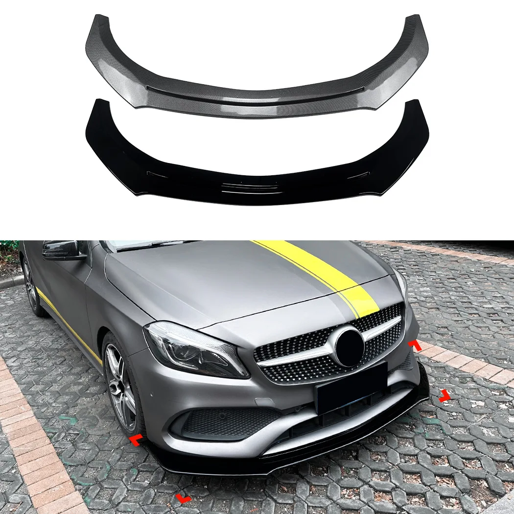 

Suitable for Mercedes-Benz A-Class W176 2013-2018 A45 AMG front bar integrated front lip front shovel exterior modification