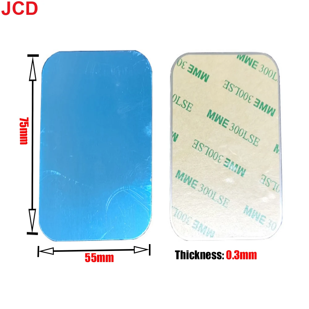 JCD 10 stücke Metall Platte Aufkleber Disk Eisen Blatt Für Magnet Handy Halter Magnetische Auto Stehen Für Xiaomi Huawei Samsung iphone – Detail 4