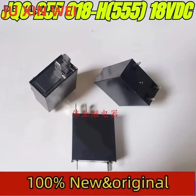 (Nuevo y original) 1 unidad/lote, relé 100% original y genuino: JQC-25F 018-H(555) 18VDC 3 pines 20A, relé para aire acondicionado y calentador de agua