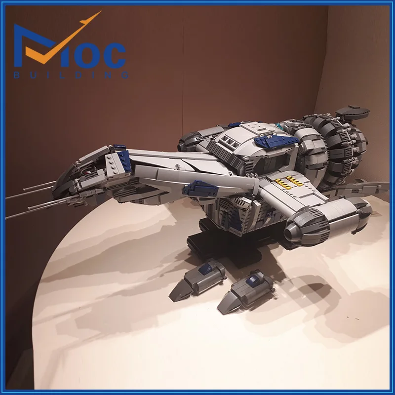 Moc Space Sci-Fi TV Series Firefly Serenity Building Blocks Malcolm Reynolds's Spaceship With Shuttles Model Blocks Kids Toys