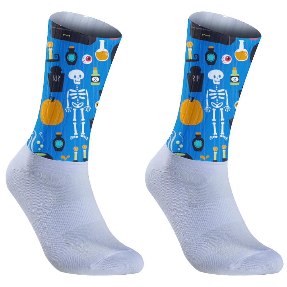 Rad socken Männer Frauen Rad socken Sport Schweiß absorbierende atmungsaktive Fußball Fußball Kompression socken Großhandel