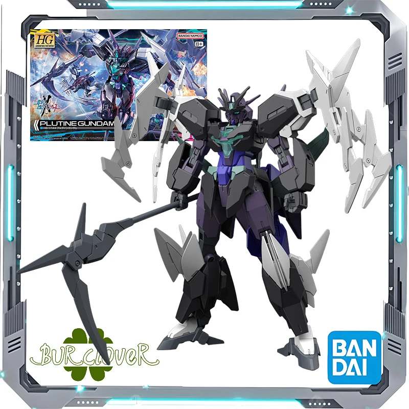 

Bandai Original GUNDAM HGGBM Build 06 PLUTINE GUNDAM Anime Action Figure Assembly Model Toys Gifts For Children