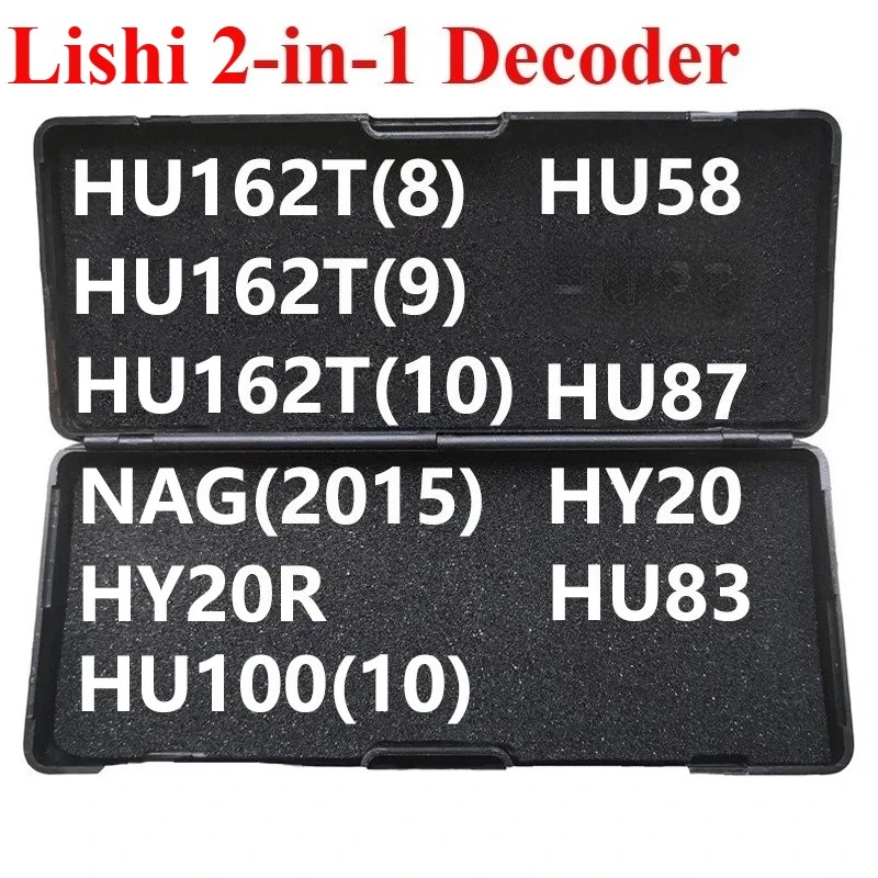 

1pcs LiShi Tools 2in1 2 in 1 Tools HU162T(10) HU162T(8) HU58 HU83 HU87 VAG(2015) HY20R HU100(10) Hu100R Locksmith Tools