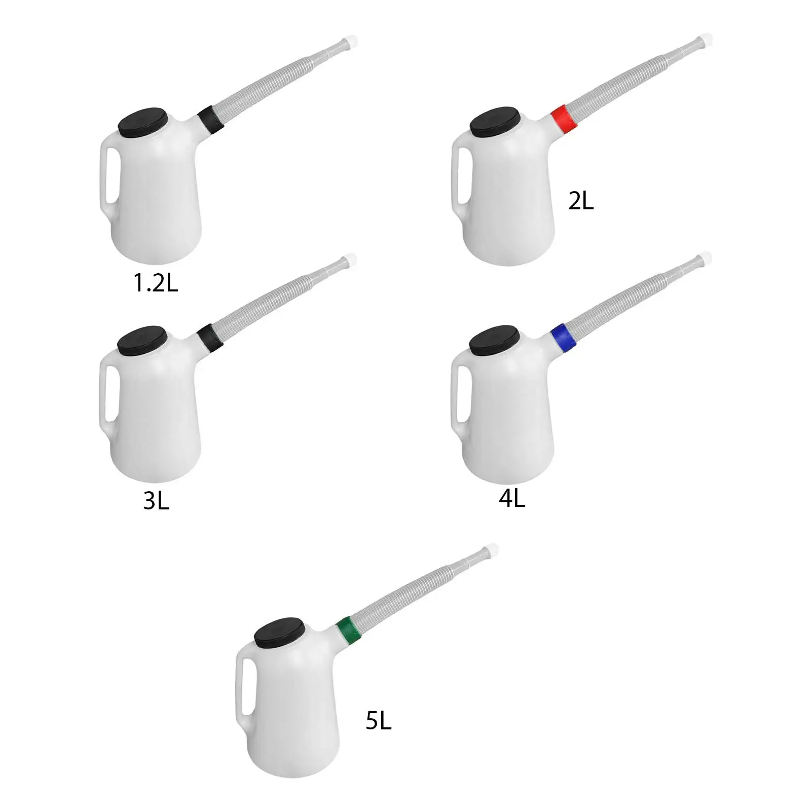 

Кувшин для измерения масла с крышкой и крышкой, прочный диспенсер для масла из полипропилена для гаража автомобильных жидкостей