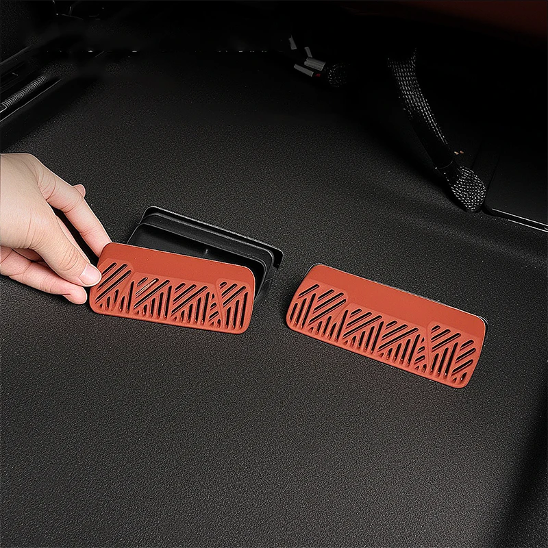 For Audi Q5 GU 80А 2025 2026 2027 Silicone material for the protective cover of the air outlet under the split type seat