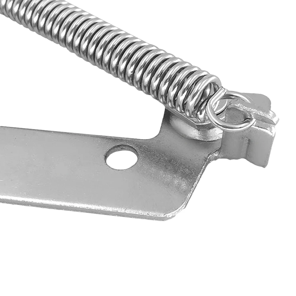 2Pcs Cabinet Door Lift Up Stay Flap Top Support Hinge Folding Sofa Bed Spring Hinge Foldable Lifting Bracket with 12Pcs Screws