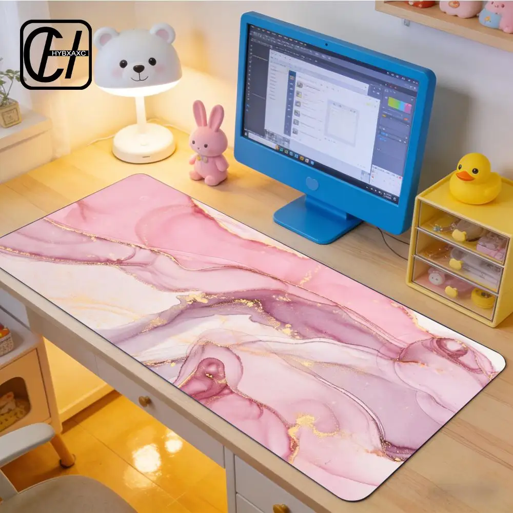 

Marble texture Mouse Pad E-sports gaming mouse pad oversized personalized desk pad keyboard mouse pad