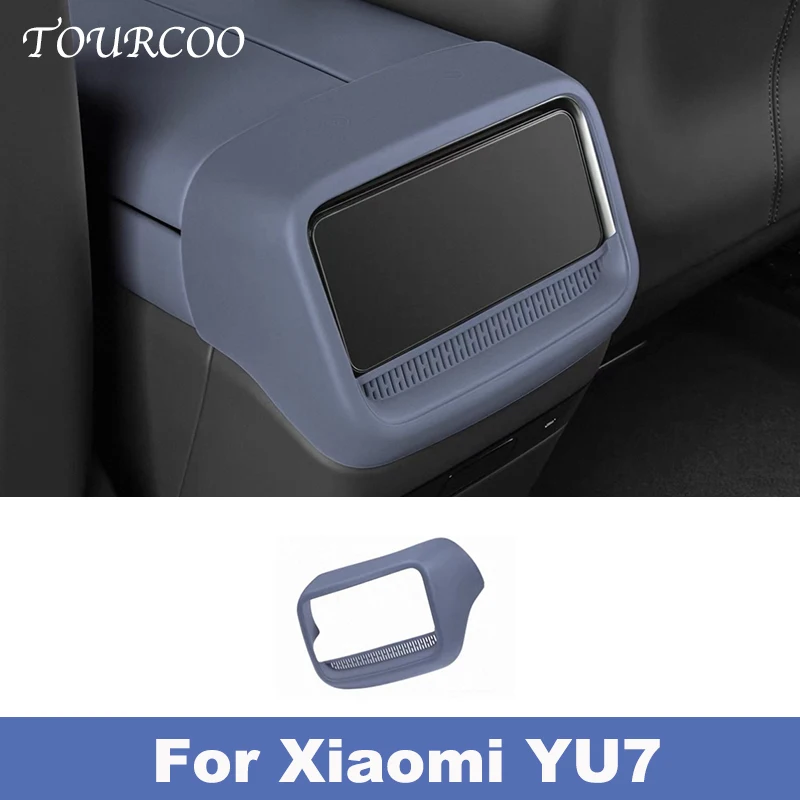 

Для Xiaomi YU7 2025 2026: Силиконовая накладка на задний воздуховод, защитная решетка для центрального подлокотника и выхода кондиционера