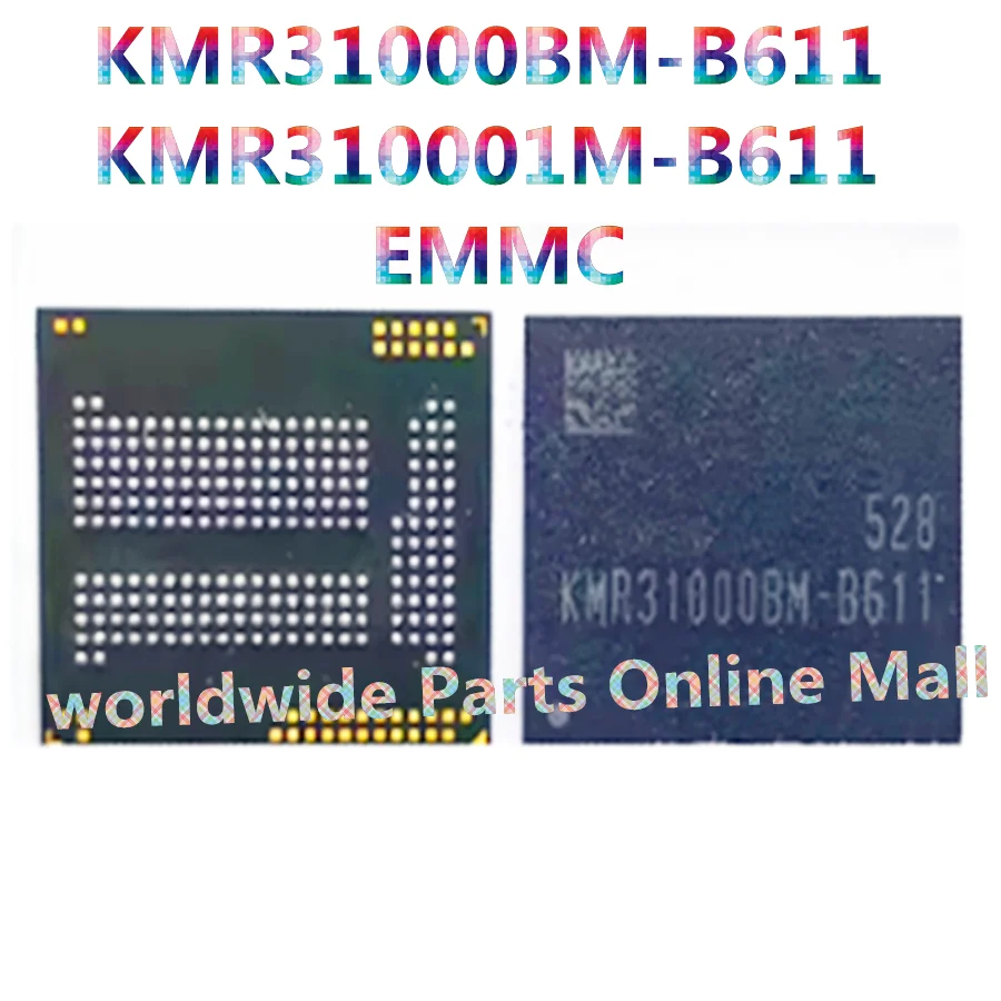 

1 шт. Φ emmc 16 + 2 16G KMR31000BM-B611 ic, шрифт Б/у, хороший шар для посадки