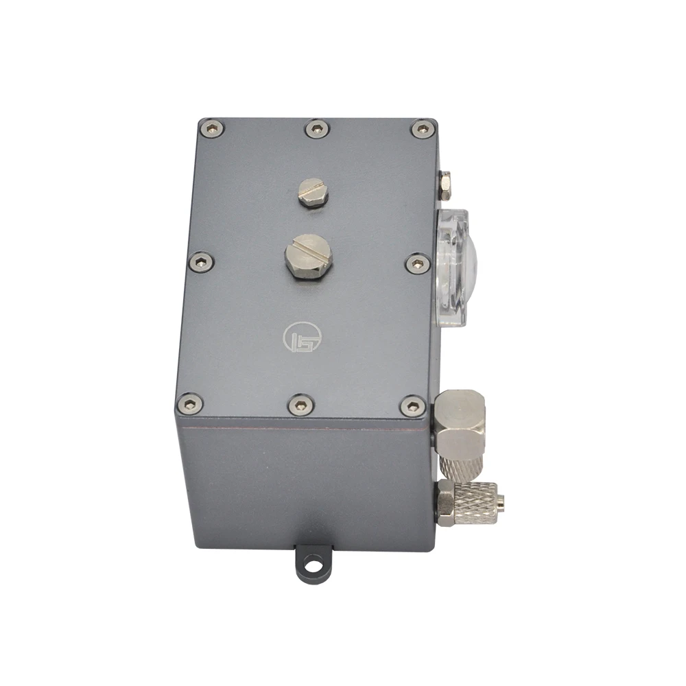 Mini Edelstahl Hydraulische Tank CNC Für RC Kraftstoff Motor 1:14 1:16 E010 EC160E Huina 1580 1593 1594 Hydraulische Bagger teile