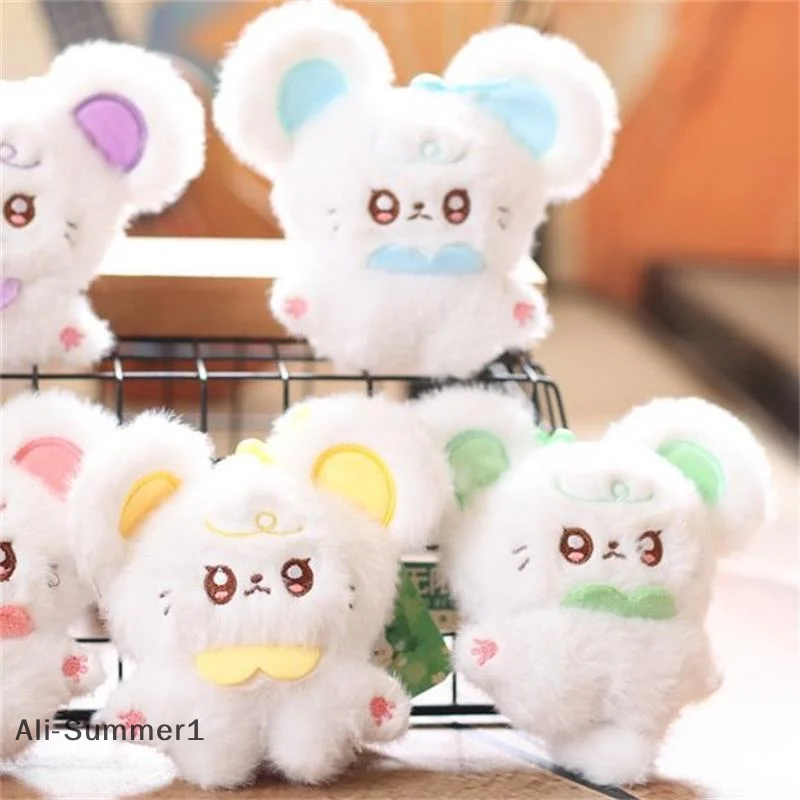 かわいい小さなネズミぬいぐるみ動物人形ぬいぐるみキーホルダーペンダントバックパック吊り下げ装飾ガーリーバッグ装飾品キッズギフト