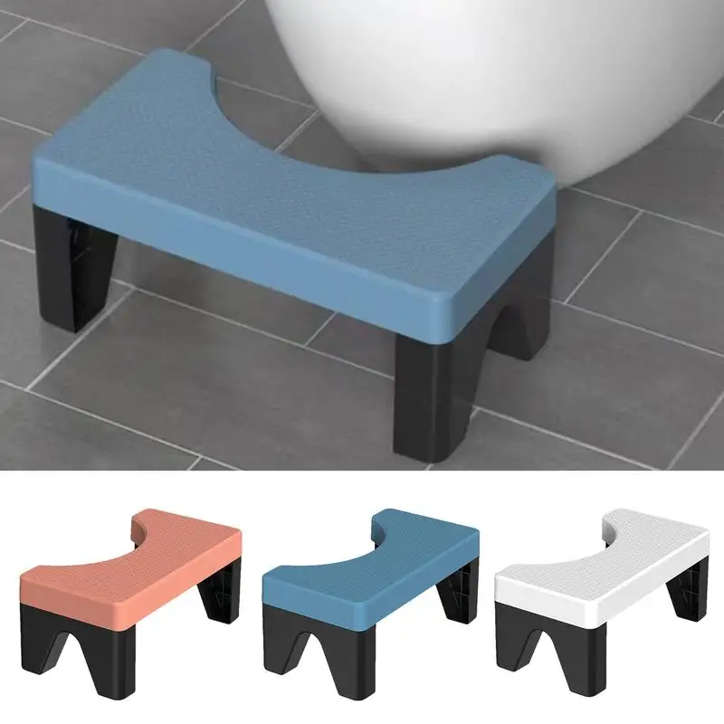 

1 PCS Toilet Squat Stool Removable Non slip Toilet Seat Stool Portable Squat Stool Home Adult Bathroom Squat Stool Accessories