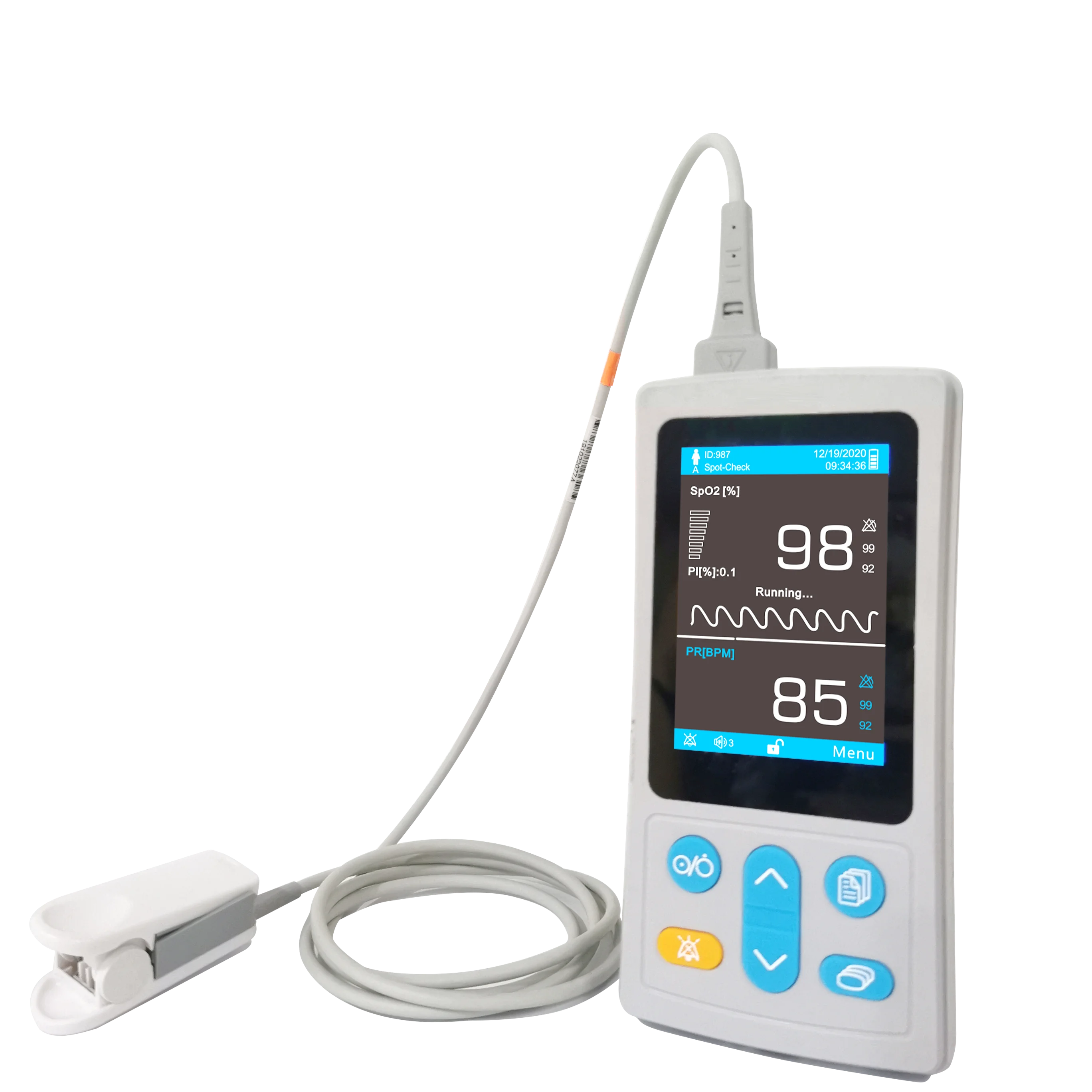 Animal Clinic Veterinary Handheld Fingertip Pulse O Ximeter Oximeter Animal Pulse Oximeters For Pet Hospital