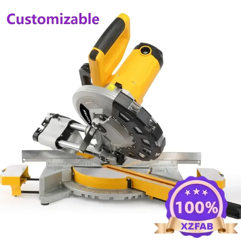 Factory Direct 2026 LUXTER 210mm 1700W Sliding Miter Saw Woodworking bench top Saw Power Saws