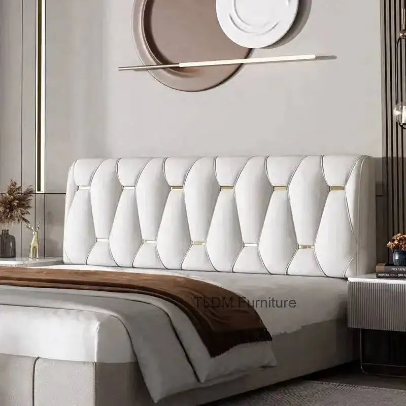 European Simple Fabric Designer Bed Headboard Headboards for Headboard Guest Rooms Tech Stain-resistant Soft for Cushion Bedside