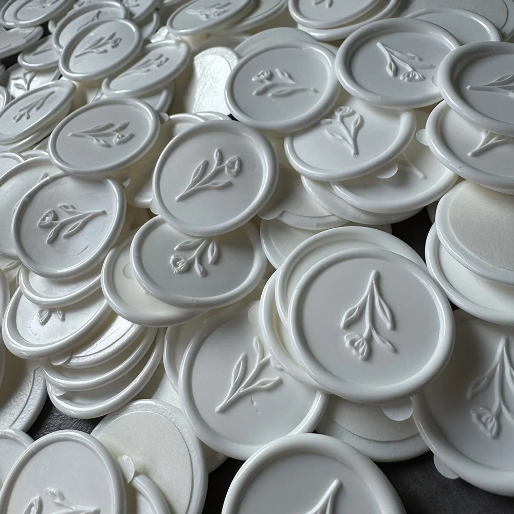 15pcs Finished wax seals self-adhesive,litter flower and Artisaire patterns, for invitation cards,envelope and gifts