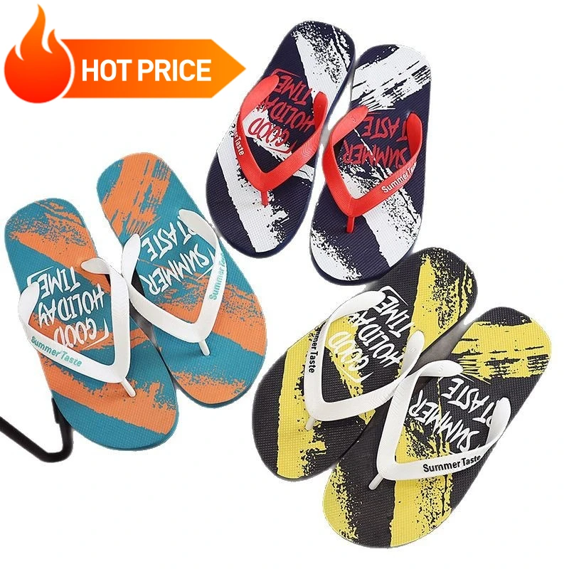 

Men Slippers Summer Flip Flops Fashion Outdoor Comfortable Casual Slides Shoes Shower Non-slip Beach Man Sandalias Hombre