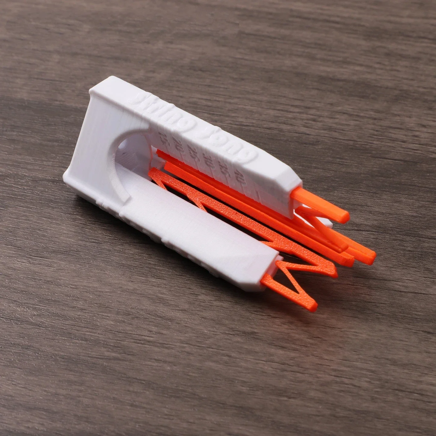 1 Stück 3D Tri-Liner Bogenschießen Spin Vane Fletching Jig Passend für 3,2-6mm Pfeilschaft Zubehör – Detail 5