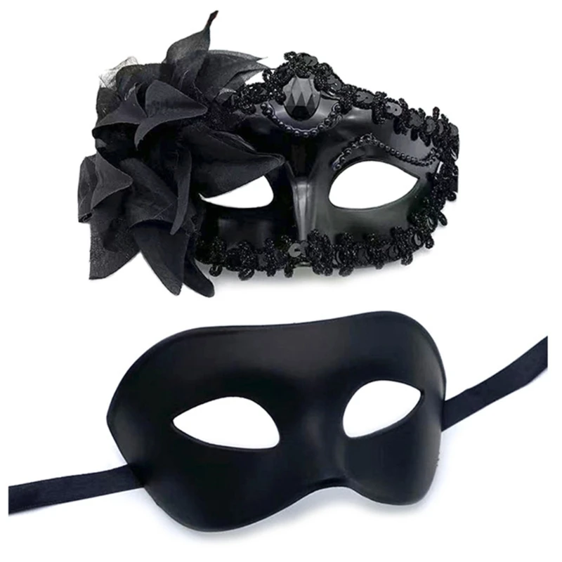 Masque déguisement Masque mascarade Halloween Mardi Gras Masque fête Cosplay Masque en dentelle