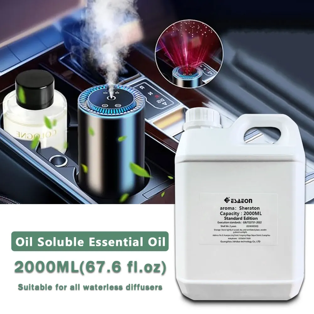 ESAEON 2000ml (67.6 fl.oz) Sheraton Aromatherapy Machine Essential Oils - Hotel Diffuser Supplement Liquid, Aroma Diffuser Oil
