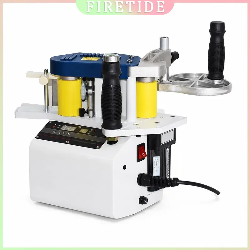 BR500 Handheld Edge Banding Machine, Manual Curve PVC Sealer for Woodworking, Portable Trimmer