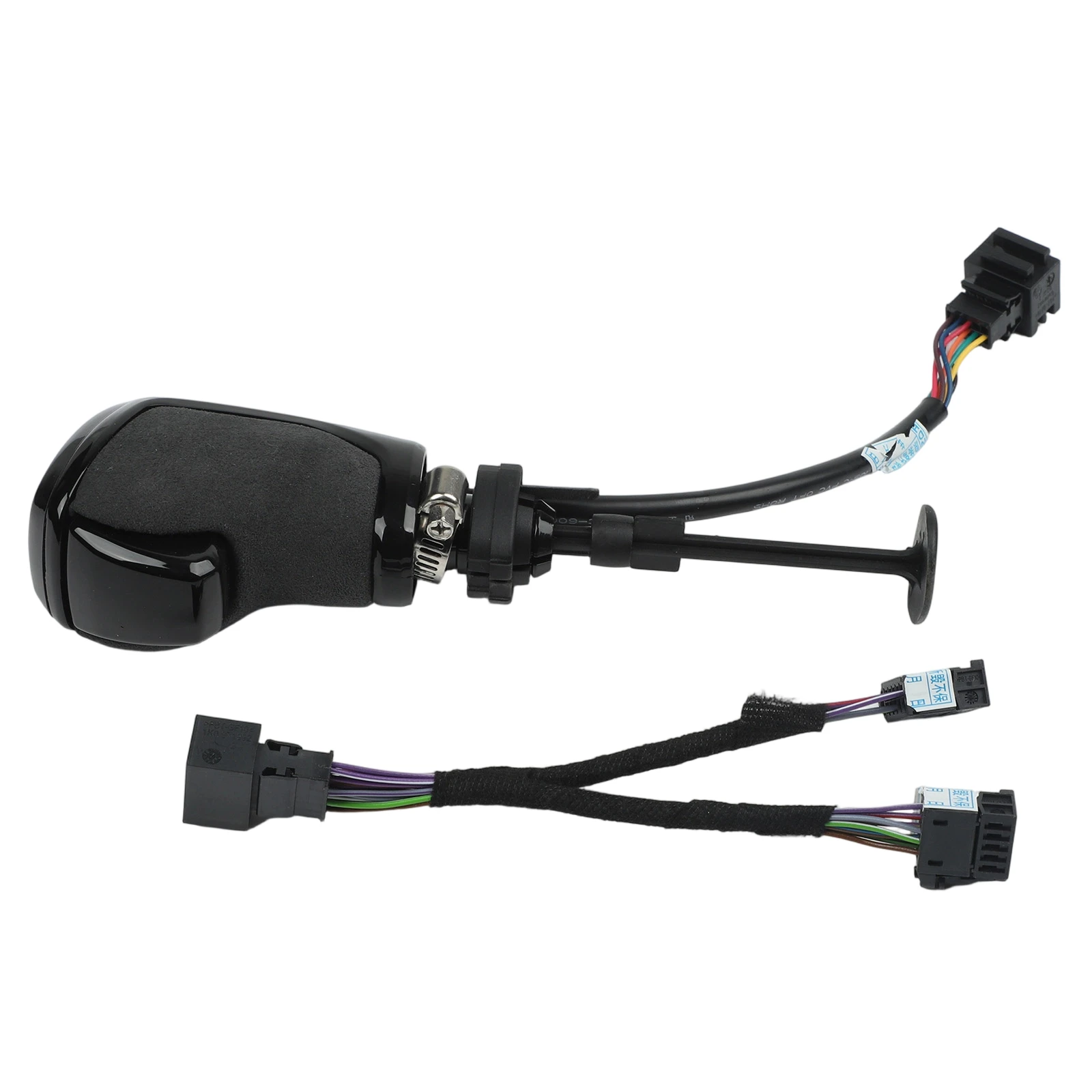 

Ручка переключения передач, черная, для автоматической коробки передач, материал АБС-пластик с замшевой отделкой, не деформируется, практичное использование