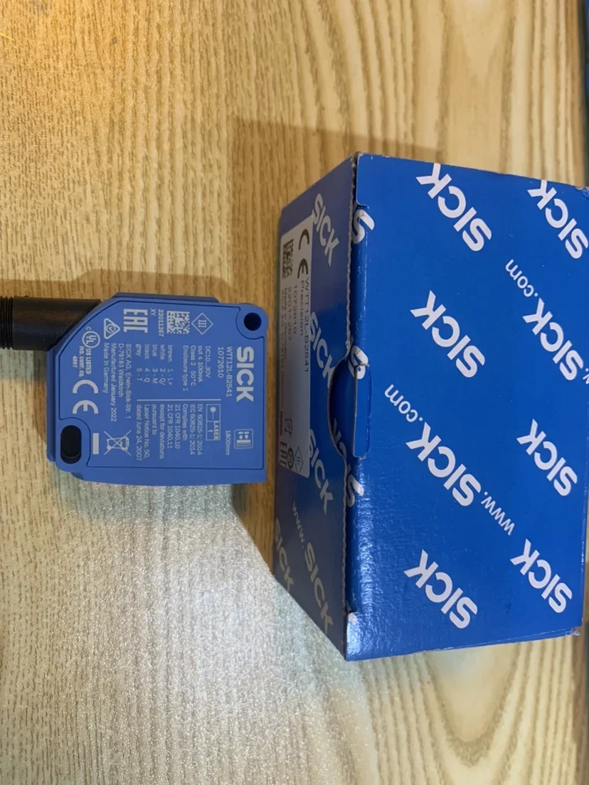 2025.5 Sensor láser alemán Sike SICK WTT12L-B2541 Producto original genuino con una penalización del 10% para falsificación. Después de la venta Su
