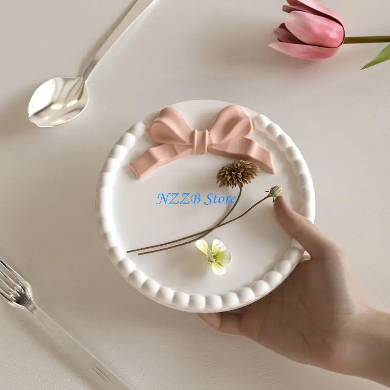 

T21F Silicone Resin Tray Mold Fruit Tray Coasters Mould Jewelry Plate Mold for Craft