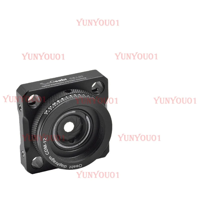 

Optical Experiment of Manual Dimmer and Light Spot Adjuster for CDM-12 Ring Drive Dimmable Aperture Cage Coaxial System