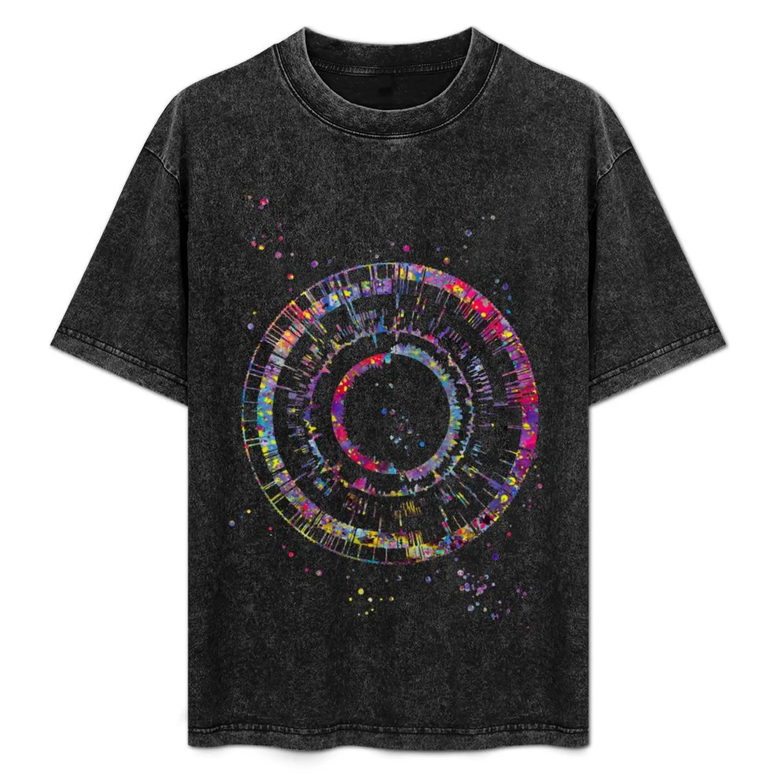 Genomics, science, science art, DNA, DNA print, watercolor DNA T-Shirt customizeds anime clothes Men's t-shirt