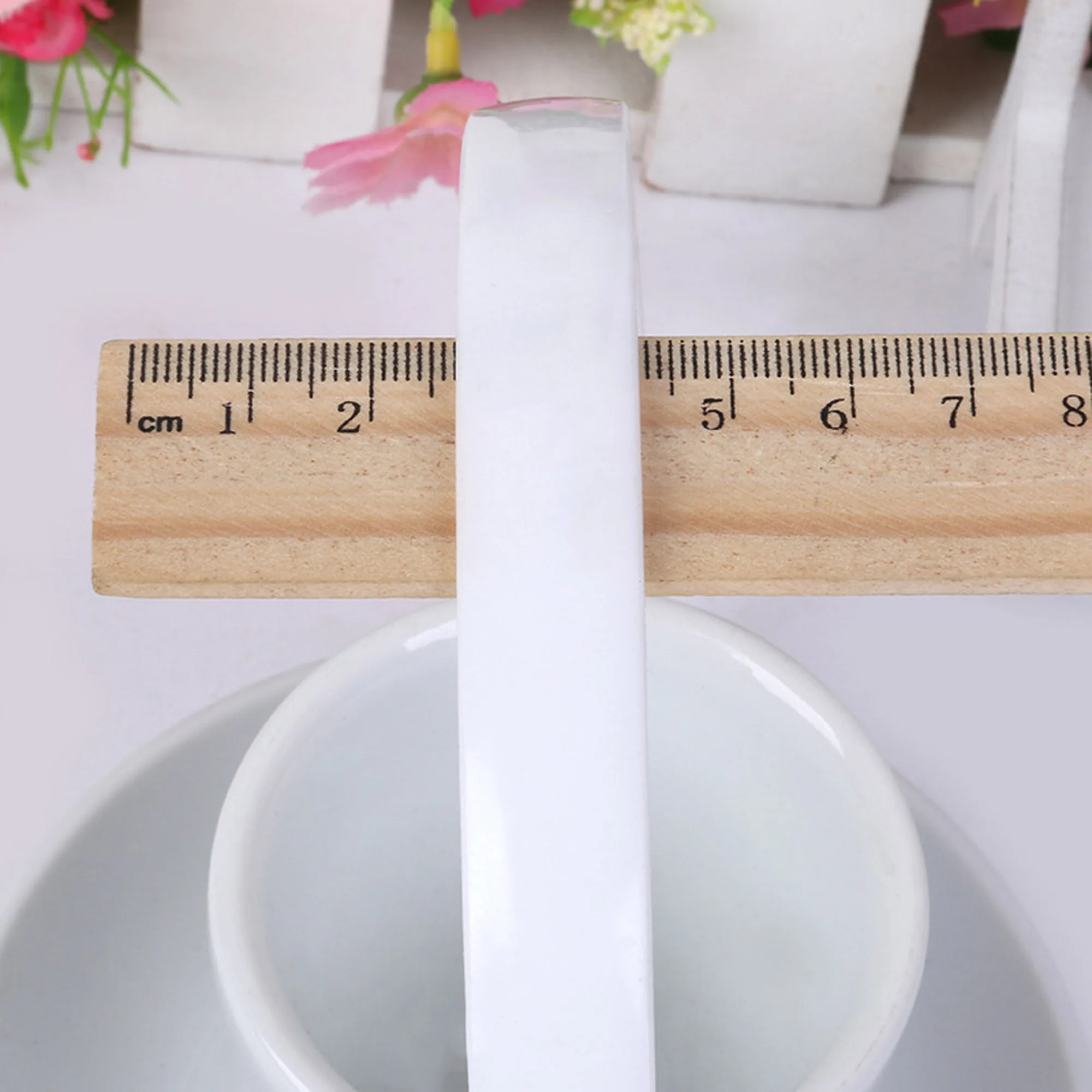 40Pcs 1.5cm White Black Plastic Hairband with Teeth Non-Slip Arc Surface Headband Hair Hoop for Girls DIY Hair Crafts Headwear