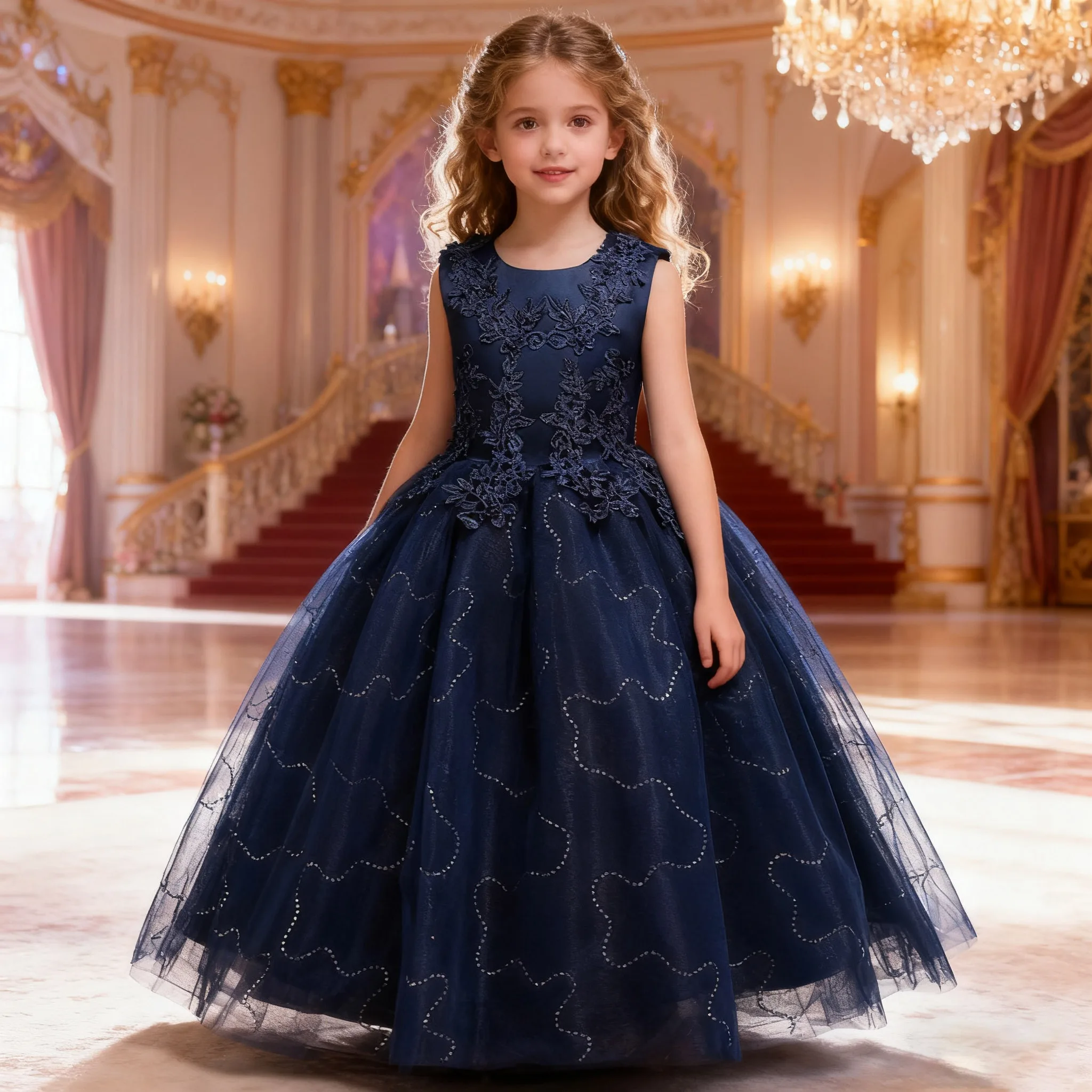 

Длинные платья подружки невесты с цветочным принтом для девочек-подростков, детское свадебное платье для выпускного вечера, вечерние элегантные вечерние платья для причастия, От 4 до 14 лет