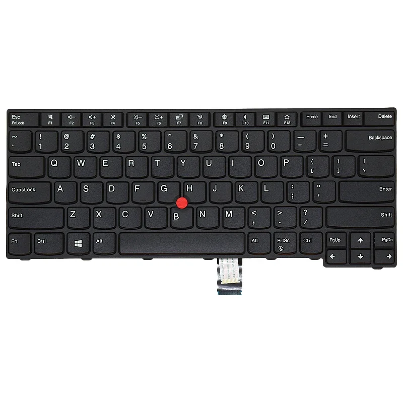 Adequado para lenovo thinkpad e470 e475 e470c acessórios de substituição de teclado de laptop