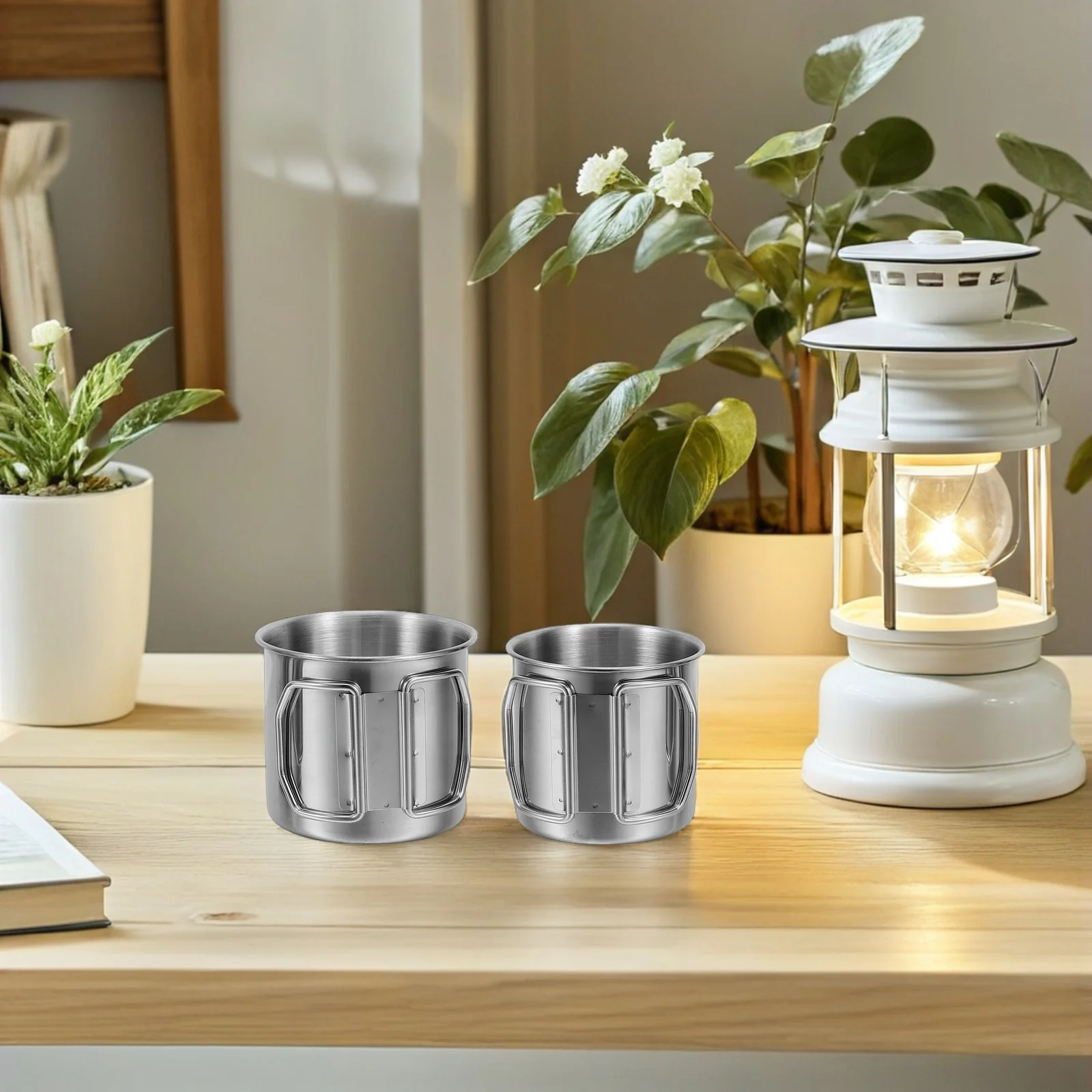 

Outdoor Folding Cutlery Set Travel Camping Picnic Reusable Utensils Portable Lightweight Eco Friendly Stainless Steel