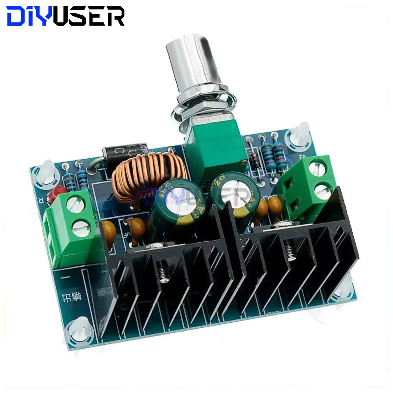 DIYUSER XH-M401 DC-DC Step Down Buck Converter Power Supply XL4016E1 PWM Adjustable 4-40V To 1.25-36V Step Down Board 8A 200W