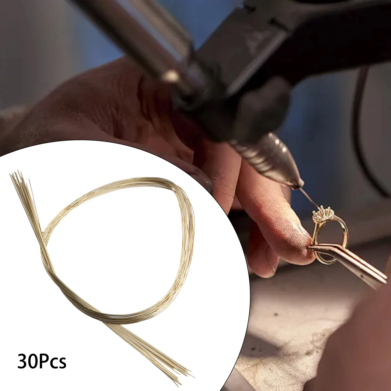 

1.64ft Silver Welding Rods Gold Soldering Wire Soldering Rods For Jewelry Repair Silver-copper Alloy Welding Rods Length 50cm