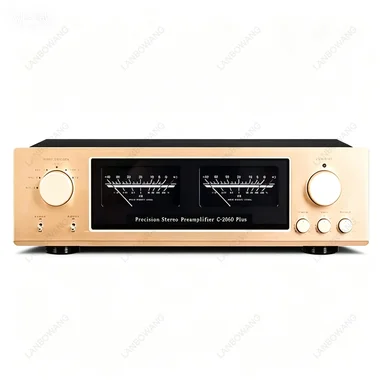 C-2860 Plus Pure Class A Fully Balanced Pre Amplifier HiFi Stereo Audio Preamp 110V 220V High Temperature Resistant Audio Device