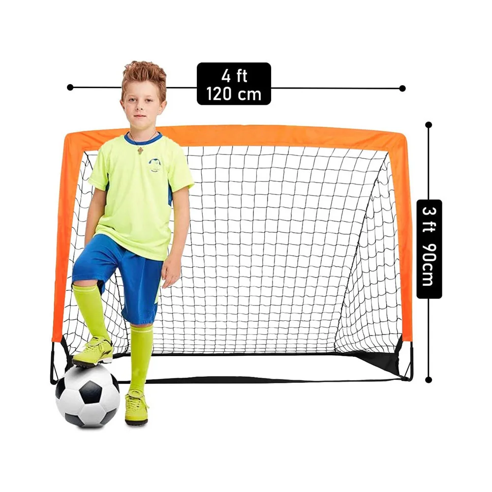 Soccer goal children Folding Soccer goalpost Outdoor Football Goals Mini Training Soccer net Goal Post for Kids Football but Gat