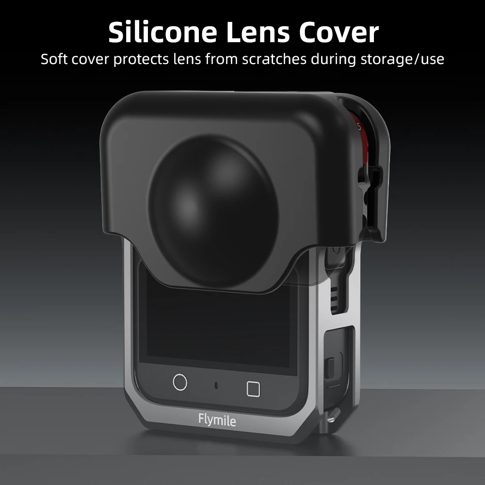 Flymile Metallkäfig-Schutzhülle für DJI OSMO 360-Zubehör, Aluminiumkäfig-Erweiterungshalterungen, Rahmen mit Kaltschuhhalterungen – Detail 12